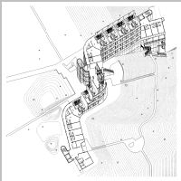 Richard Meier, Wohnheim des Olivetti Training Center in Tarrytown (1971), New York, not executed.jpg